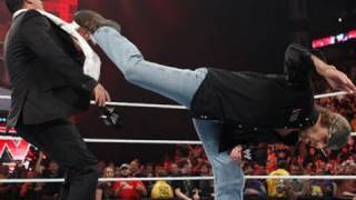 Raw Shawn Michaels returns to Raw [upl. by Earb761]