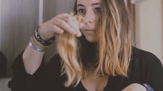 ME CORTO EL PELO QUEMADO POR LA DECOLORACIÓN💇🏼  pros amp contras [upl. by Saisoj]