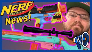 26  More Blaster Leaks Nerf Sniper Barrels Galore amp MORE NERF NEWS  Foam News Collective [upl. by Araiet634]