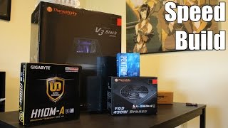 Speed PC Build for a Friend  Under 300 Family PC [upl. by Zehe]