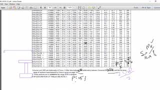 steel unrestrained beam example part 1 [upl. by Sill682]