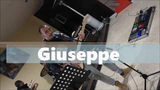 I virtuosismi di Giuseppe Carlos alla chitarra elettrica [upl. by Dearman]