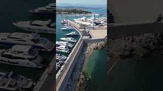 Antibes  Port Vauban  Drone 4K [upl. by Eelyab243]