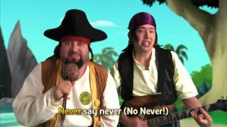 Jake and the Never Land  Pirate Band  Never Land Pirate Band Sing Along  Disney Junior [upl. by Ahsal214]