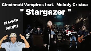 quot Stargazer quot Cincinnati Vampires feat Melody Cristea Official Music Video   Reaction [upl. by Shugart]