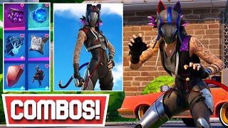 NEW BEST DARK STORM RENEGADE LYNX SKIN COMBOS FORTNITE OG PASS  Fortnite [upl. by Luanne]