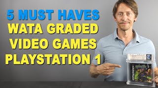 MUST HAVES Wata Graded Video Games for PlayStation 1 [upl. by Sekyere]