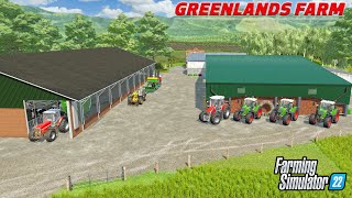 Greenlands Farming amp Contracting  New tractors and a brand new yard  Farming Simulator 22 [upl. by Ferris12]