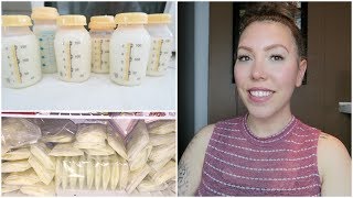 HOW I PUMP 1000 ML 33 OZ BREASTMILK A DAY [upl. by Torosian]