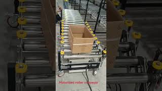 automobile conveyor loadingandunloading flexible roller conveyor [upl. by Akienahs]