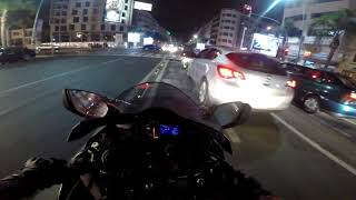 Test Ride Kawasaki H2 F Chtaa  Video B9it ghir dawi bl khl3a [upl. by Valdis]