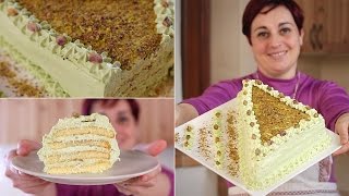 TORTA FURBA AL PISTACCHIO Ricetta facile  Pistachio Cake Easy Recipe [upl. by Eliam]