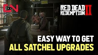 Red Dead Redemption 2  Best way to get ALL Satchel Upgrades after completing the main story [upl. by Prunella355]