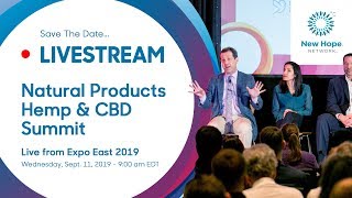 2019 Natural Products Expo East  Hemp amp CBD Summit [upl. by Ynottirb]