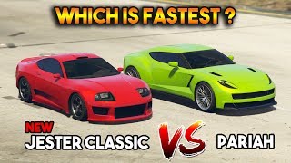 GTA 5 ONLINE  JESTER CLASSIC VS PARIAH WHICH IS FASTEST [upl. by Sackman]