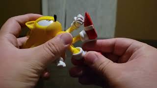 Jakks Pacific Classic Super Sonic Toy Review [upl. by Wake]