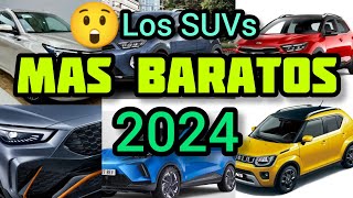 Los SUVs más BARATOS💰 que llegarán en 2024 😲 CalidadPrecio💯 nuevos estrenos SUV q llegarán en 2024 [upl. by Archy]