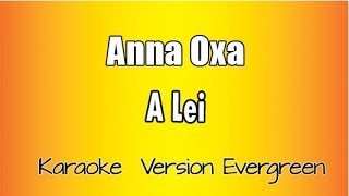 Anna Oxa  A lei versione Karaoke Academy Italia [upl. by Renee]