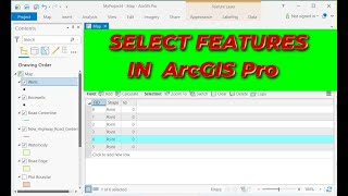 select by location in arcgis pro I create feature layer I how to create feature in arcgis pro [upl. by Yllehs]