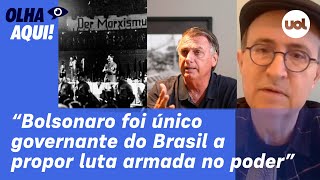 Reinaldo Azevedo Bolsonaro está para democracia como Marcola para liberdade E Hitler em 33 [upl. by Jorgenson]