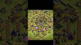 Town Hall 9 VS 10 clashofclans gaming ClashOfClans [upl. by Enatan484]