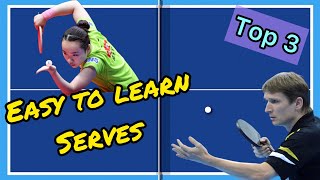 TOP 3 MOST EFFECTIVE SERVES IN TABLE TENNIS  STEPBYSTEP GUIDE [upl. by Parfitt]