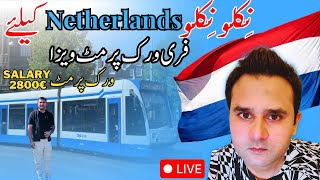 Netherlands Work Visa 2023  Living in Netherlands  How to Find Jobs in Netherland  Move to Europe [upl. by Domash]