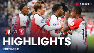 Feyenoord vs Twente 21  Full Highlights [upl. by Adli]