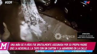 Espeluznante video de la madre que asesinó a su hija de 9 años [upl. by Erolyat975]