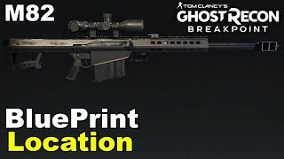 Ghost Recon Breakpoint  M82 BluePrint Location  Tips amp Tricks [upl. by Rab]