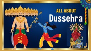 Story of dussehra  Why do we celebrate dussehra  All about dussehra vijayadashmi dussehra viral [upl. by Annaillil]