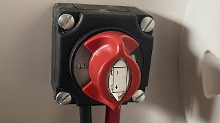 How to install a battery disconnect switch on a boat [upl. by Evonne]