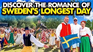 Swedish Midsummer Festival Where Tradition Meets Romance  Swedens Longest Day [upl. by Noeruat]