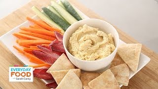 Classic Hummus Recipe  Everyday Food with Sarah Carey [upl. by Enyale378]