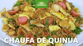 Receta saludable Chaufa de Quinua [upl. by Cave]