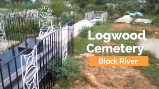 Part 2 Tour of Logwood Cemetery in Black River [upl. by Anirehc]