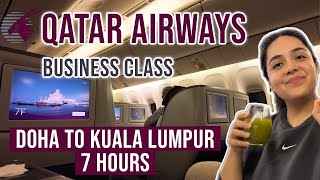 Qatar Airways Business Class Review  DISAPPOINTMENT and REGRET [upl. by Alyce382]