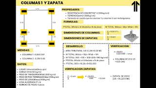 VIDEO T3 ‐ COLUMNAS Y ZAPATAS [upl. by Tama311]