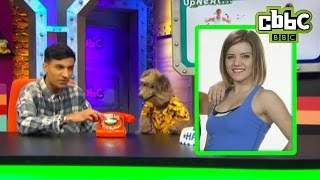 Brittany aka Riley from The Next Step speaks to Hacker  CBBC [upl. by Hay]