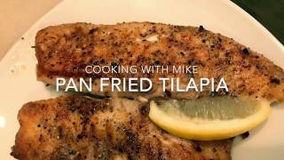 Pan fried Tilapia [upl. by Ynatterb845]