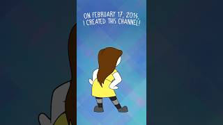 Happy 10 Years on YouTube Explainers shorts animation cartoon dance [upl. by Kinom694]