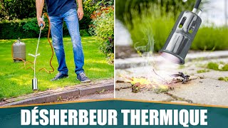 LE MEILLEUR DÉSHERBEUR THERMIQUE À GAZ  Gloria Thermoflamm Bio Professional Plus [upl. by Adan]