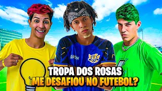 FUI DESAFIADO PELO ROSAS NO FUTEBOL FT LEOZINHO E VOID [upl. by Dina]