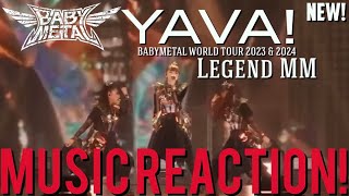 SUPER LIT🔥🤘🏾🔥BABYMETAL  YAVA BABYMETAL WORLD TOUR 2324 Legend MMNew  Music Reaction🔥 [upl. by Aitekram]