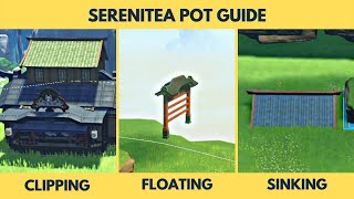 How to clipfloatsink objects in Serenitea Pot [upl. by Tezil]