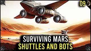 Surviving Mars EP9 Expanding the Transportation of Goods [upl. by Ruthy531]