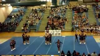 VHMS Cheer Sharp Competition February 21 2015 [upl. by Chapin]