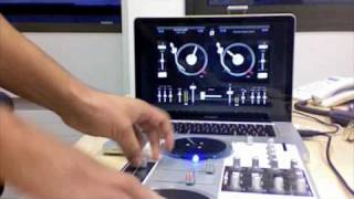 vestax vci100 scratching [upl. by Oleta]