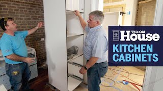 How to Install Kitchen Cabinets  This Old House [upl. by Jaworski898]