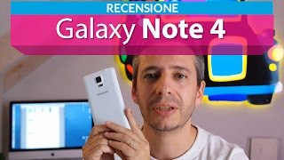 Samsung Galaxy Note 4 la recensione di HDblogit [upl. by Euqimod591]